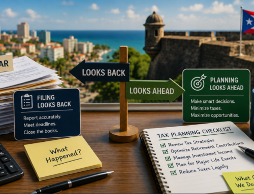Tax Filing vs Tax Planning: Why PR Residents Confuse the Two