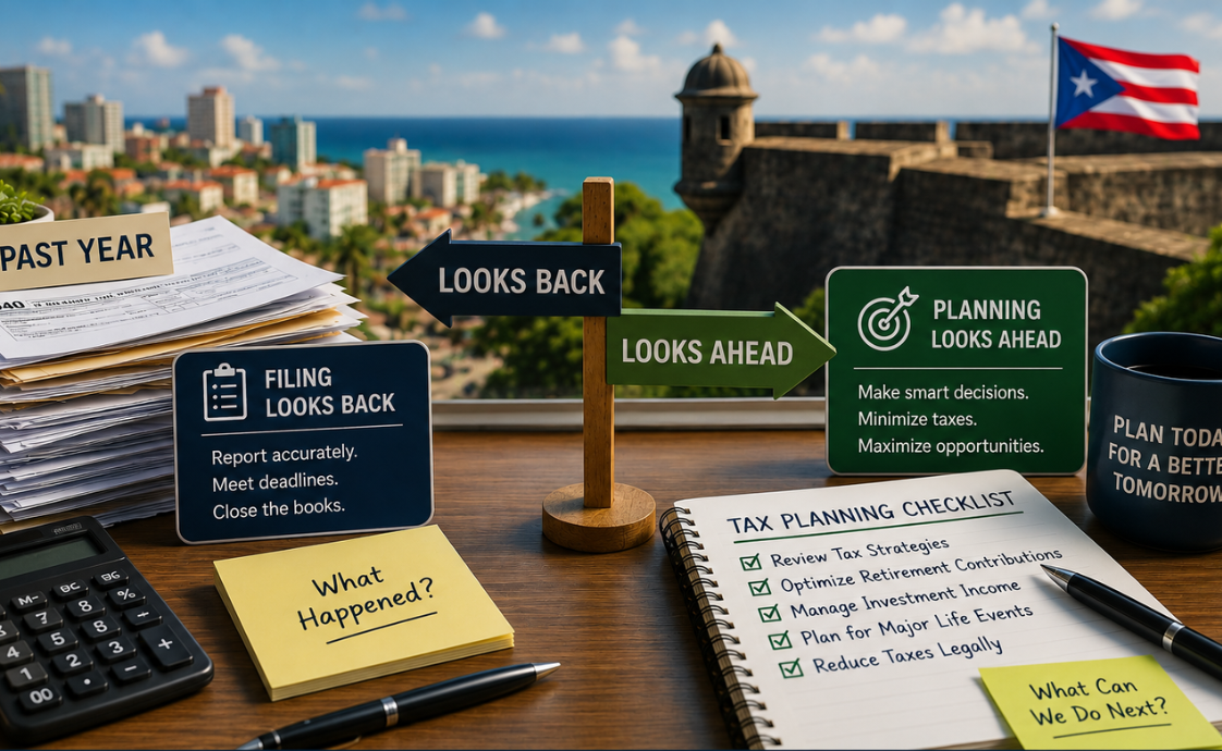 Tax Filing vs Tax Planning Why PR Residents Confuse the Two