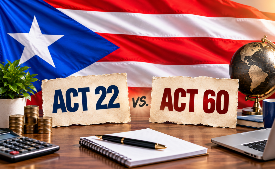 Act 22 vs. Act 60 What Changed for Puerto Rico Investors